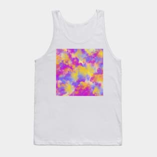 Candy Colored Clouds Abstract More Contrast Tank Top